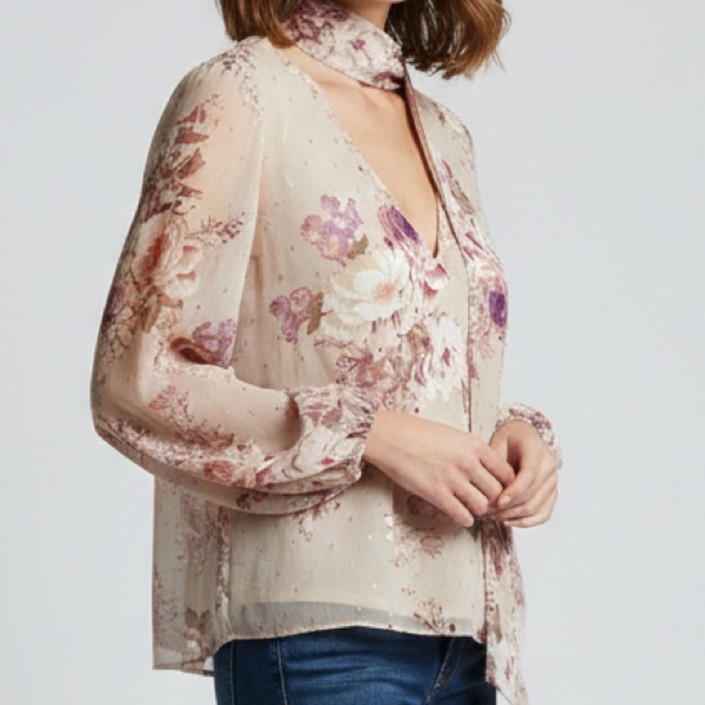 Sage the Label Celestial Scarf Blouse